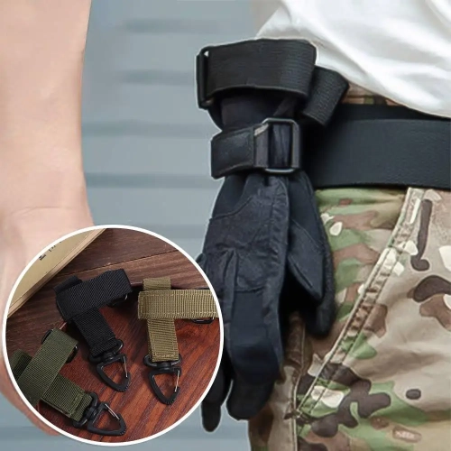 Triangle Quick Release Gloves Hook Rotatable-hanging...