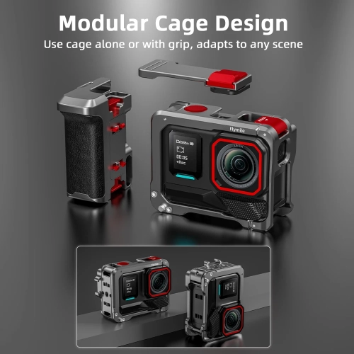 For Insta360 Ace Pro 2/Ace Pro Grip Kit Camera Metal...