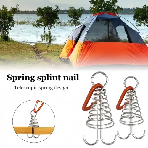 1/5pcs Outdoor Camping Octopus Rope Buckle Camping D...
