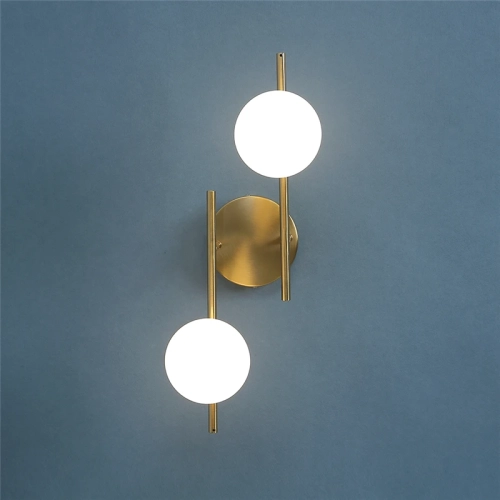 Modern Led Wall Lamps Indoor Golden Wall Lights with...
