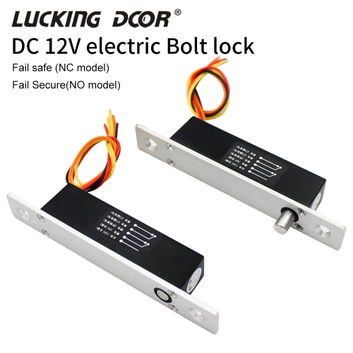Electronic Bolt Lock DC 12V Mini Normally Open / Nor...