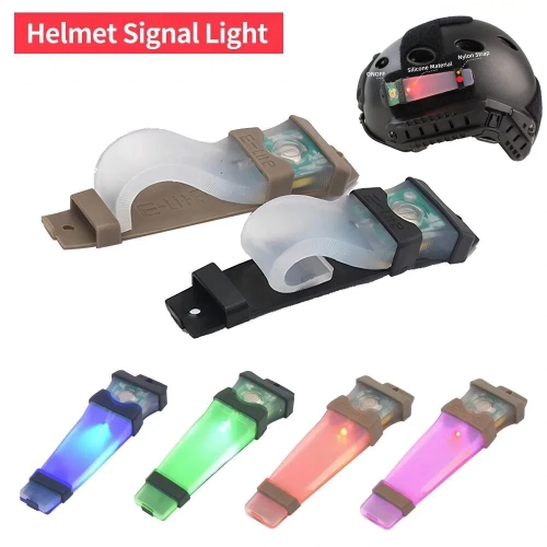 BOOIU Tactical FMA Helmet Safety Flashing Light IR S...