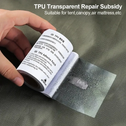 Tpu Tent Repair Tape Kit Waterproof Clear Camping Ge...
