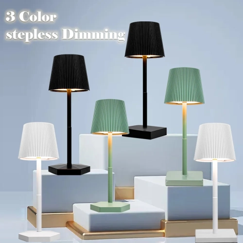 New Rechargeable LED Table Lamp Touch Switch 3 Level...