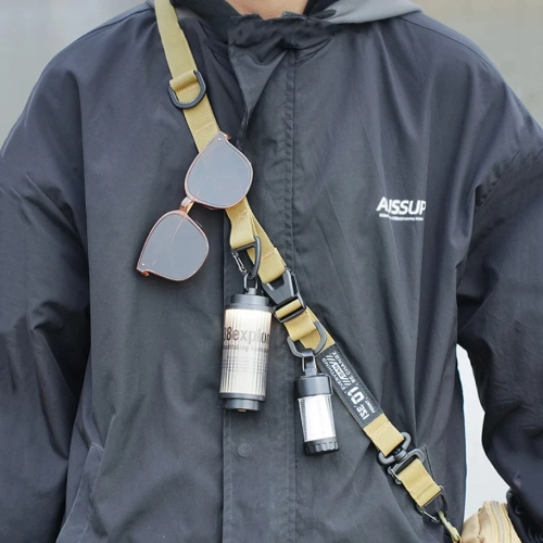 Outdoor multifunctional diagonal hanging rope with a...