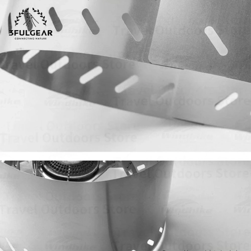 3F UL GEAR Outdoor Camping Folding Stove Windproof W...
