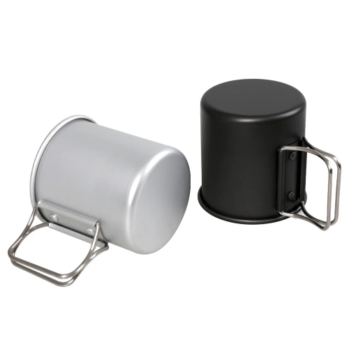 Camping Mug Aluminum Alloy Cup Tourist Tableware Pic...