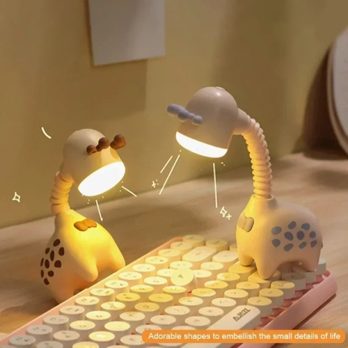 Giraffe Battery Led Night Light Rechargeable Table L...