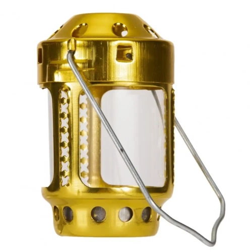Candle Lantern Mini Bright Aluminium Alloy Brass Nig...