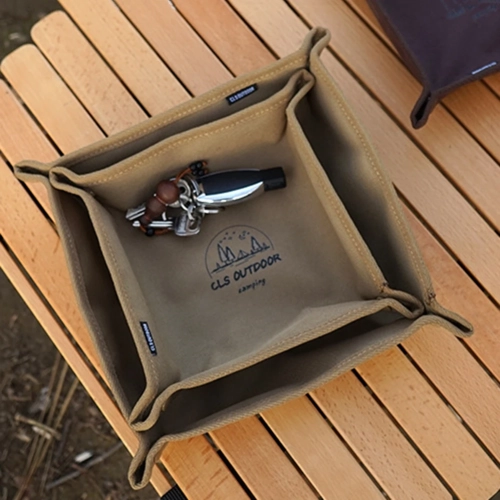 Camping Storage Tray Oxford Cloth Daily Necessities ...