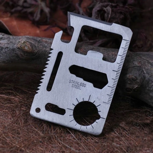 Pocket Tool Multifunction Credit Edc Outdoor Bottle ...