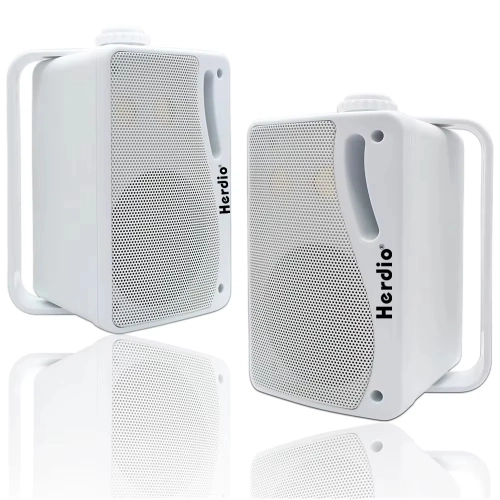 Herdio 3.5'' 2PCS Passive Outdoor Speakers...