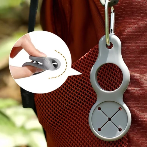 Silicone Sports Kettle Buckle Outdoor Carabiner Wate...