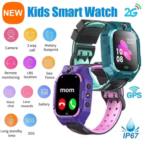 Kids Smart Watch 2G SOS GPS Location Sim Card Call S...