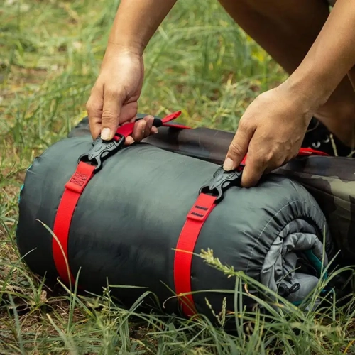 Nylon Cargo Strap Luggage Lash Belt With Buckle Camp...