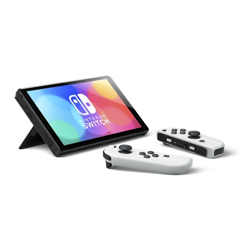 Nintendo Switch OLED 64GB Video game console with Jo...