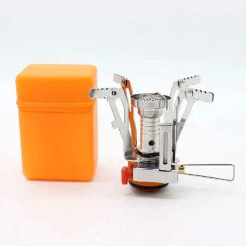 Foldable Outdoor Stove Ultra-light Alloy Mini Gas St...