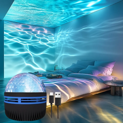 Starry Night Sky Projector LED NightLights USB Plug-...