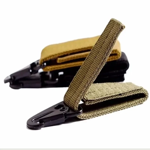 Carabiner High Strength Nylon Key Hook MOLLE Webbing...