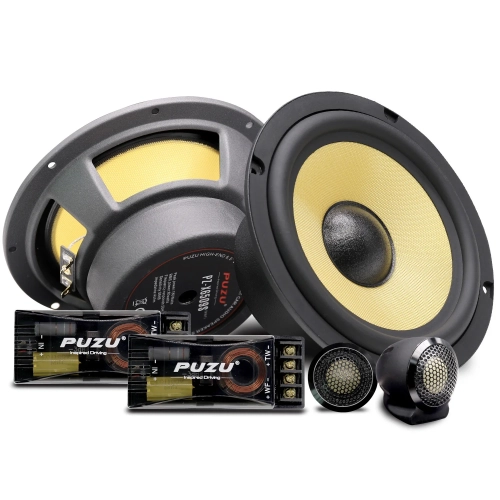 PUZU PZ-6509S 6.5 Inch Glass Fiber Sound Cone Car Au...