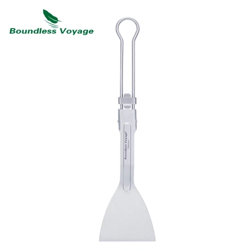Boundless Voyage Titanium Folding Spatula Frying Sho...