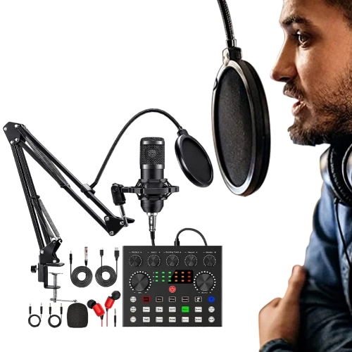 BM800 V8s Podcast Sound Card Set Professional Audio ...
