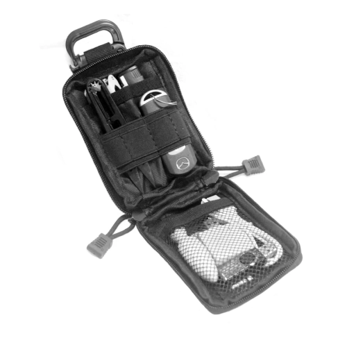 EDC Tool Bag Zipper Wallet Purse Outdoor Camping Hun...