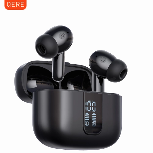 QERE E50 Wireless Headphones, TWS Bluetooth 5.3,HD M...
