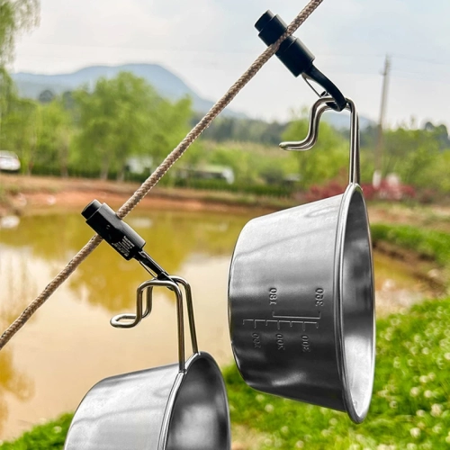 1/2PCS Outdoor Survival Buckle Multifunctional Alumi...