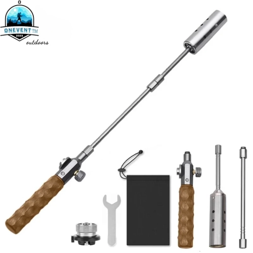 Wood Handle Removable Three-stage Gas Burner Gun Out...