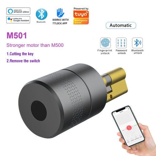 Wehere TTLOCK Smart Door Lock M501 Alexa Cylinder Fi...