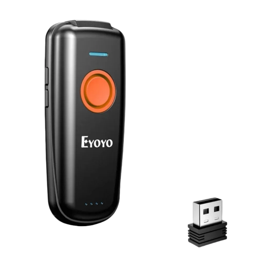 EYOYO EY-023L Mini Barcode Scanner 1D 2.4G Wireless ...