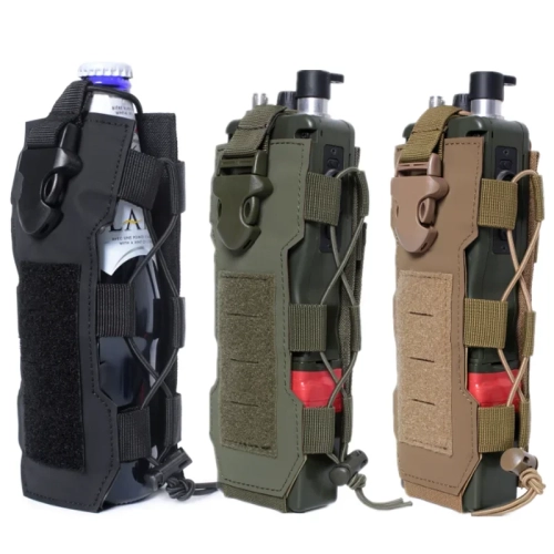 Molle Water Bottle Pouch Radio Holster Waist Pack Ou...