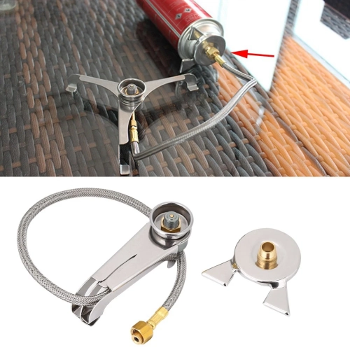 Outdoor Stove Adapter Converter Cartridge Tank Conne...