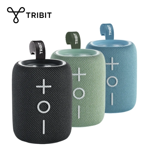 TRIBIT StormBox Mini Bluetooth Speaker, 12W 360° Sou...