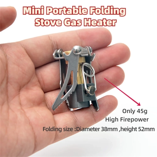 Outdoor Gas Stove Camping Burner Portable Mini Foldi...