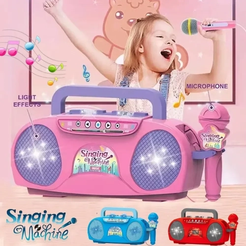Kids Karaoke Machine Microphone Music Instrument Toy...
