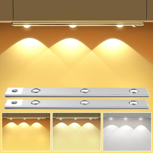 Wireless Ultra Thin Motion Sensor LED Cabinet Light ...
