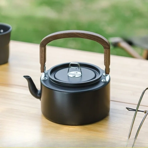 1.2L Lightweight Aluminum Alloy Camping Kettle with ...