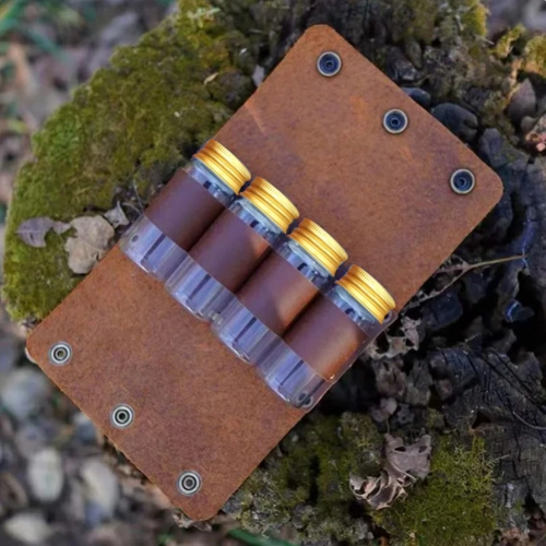 Outdoor Spice Bottle Set Portable Camping Picnic Sea...