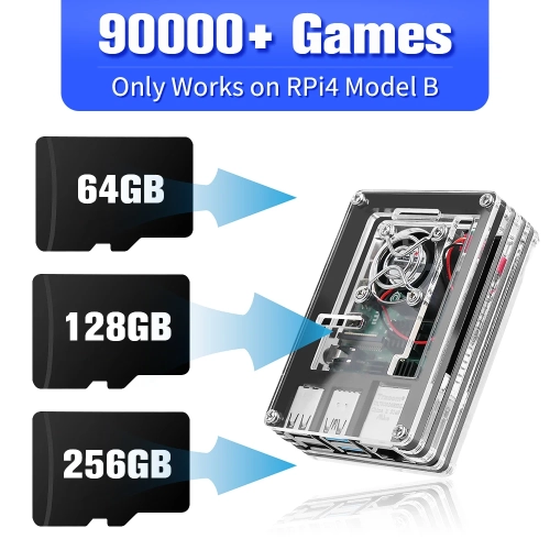 Game Card For Raspberry Pi 4 Model B Memory TF Card ...