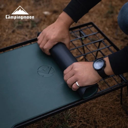 CAMPINGMOON Camping Outdoor Artificial Leather Multi...