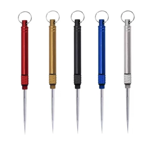 Portable Outdoor Tool Titanium Alloy Toothpick Brass...