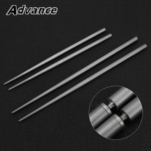 Short/Long Style Detachable Titanium Alloy Chopstick...