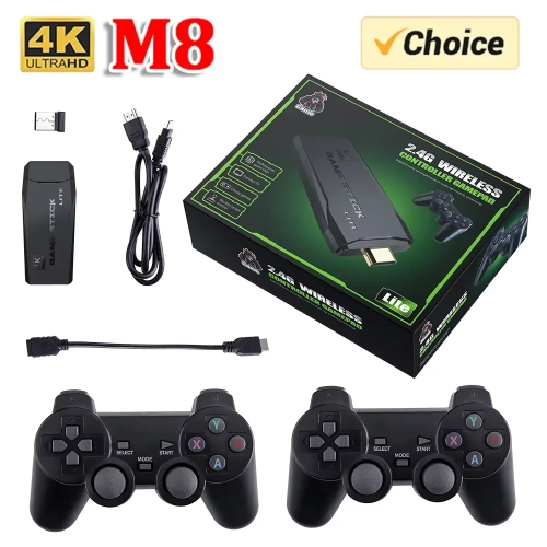 M8 Game Console Built-in 20000 + 64GB Two-person Wir...