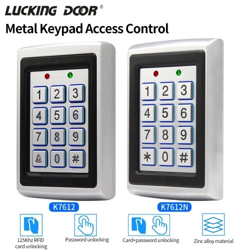Metal Keypad Reader LED Backlight RFID 125khz for Ac...