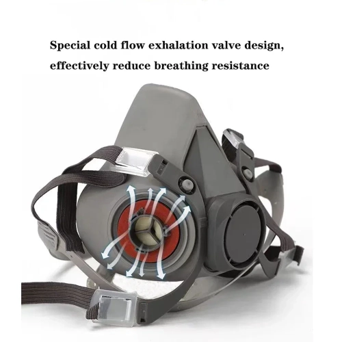 Industrial 6200 Respirator Dustproof Gas Mask Body S...