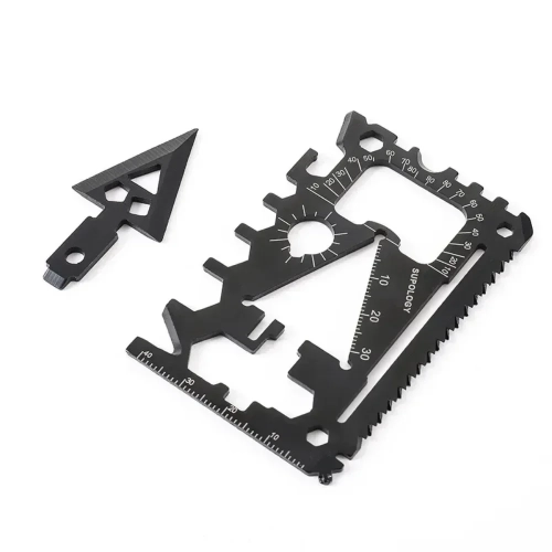 Outdoor Portable 18 in 1 Card Knife Wildlife Surviva...