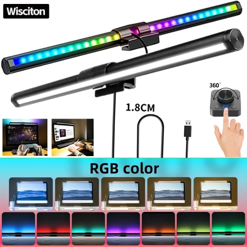 RGB PC Monitor Light Strip Notebook Lighting Night L...