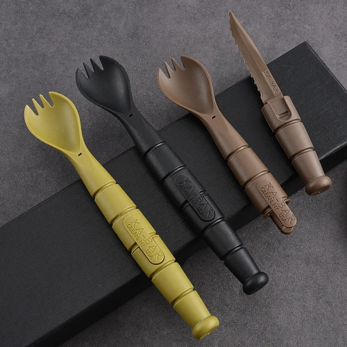 Mini EDC Tactical Tableware, Multi-functional Tools,...
